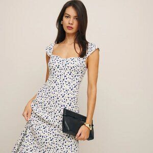 Reformation Bryson Dress Ivory - Size 10